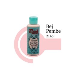 Rich Multi Surface Boya 2146 Bej Pembe 120 cc