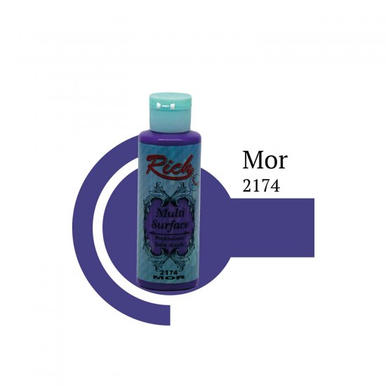 Rich Multi Surface Boya 2174 Mor 120 cc
