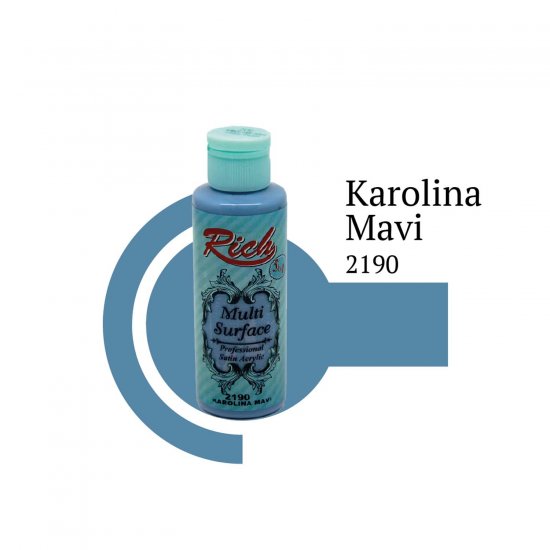 Rich Multi Surface Boya 2190 Karolina Mavi 120 cc
