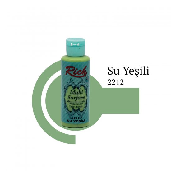 Rich Multi Surface Boya 2212 Su Yeşili 120 cc