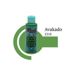 Rich Multi Surface Boya 2218 Avakado 120 cc