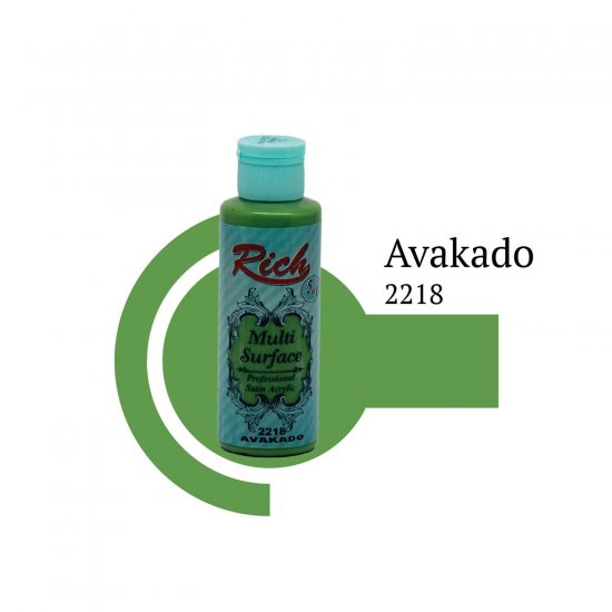 Rich Multi Surface Boya 2218 Avakado 120 cc