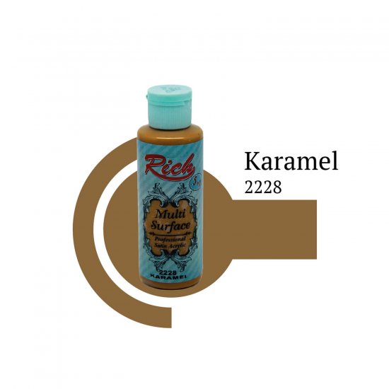 Rich Multi Surface Boya 2228 Karamel 120 cc
