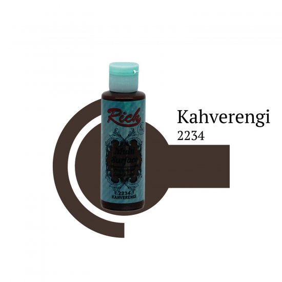 Rich Multi Surface Boya 2234 Kahverengi 120 cc