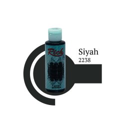 Rich Multi Surface Boya 2238 Siyah 120 cc