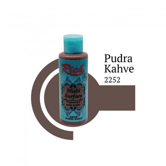 Rich Multi Surface Boya 2252 Pudra Kahve 120 cc