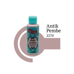 Rich Multi Surface Boya 2270 Antik Pembe 120 cc