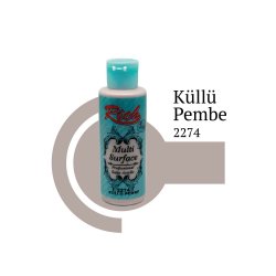 Rich Multi Surface Boya 2274 Küllü Pembe 120 cc