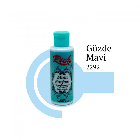 Rich Multi Surface Boya 2292 Gözde Mavi 120 cc
