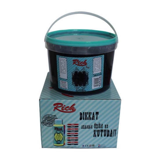 Rich Multi Surface Boya 2238 Siyah 2500 cc (3.5Kg)