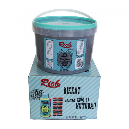 Rich Multi Surface Boya 2240 İs Siyahı 2500 cc (3.5Kg)