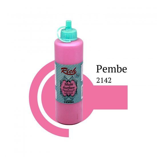 Rich Multi Surface Boya 2142 Pembe 500 cc