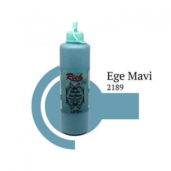 Rich Multi Surface Boya 2189 Ege Mavi 500 cc