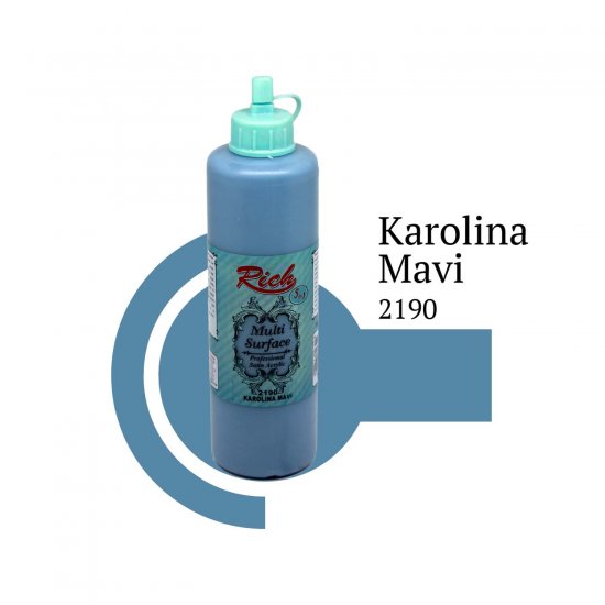 RRich Multi Surface Boya 2190 Karolina Mavi 500 cc