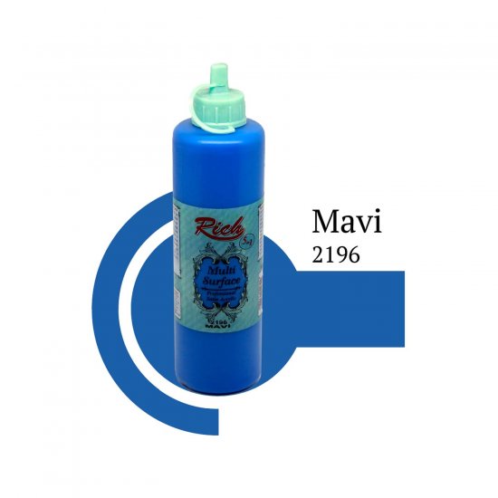 Rich Multi Surface Boya 03872 Mavi 500 cc