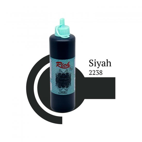 Rich Multi Surface Boya 01238 Siyah 500 cc