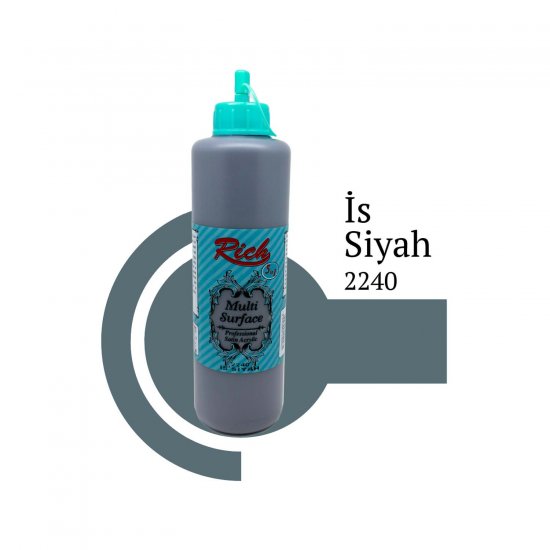 Rich Multi Surface Boya 2240 İs Siyah 500 cc