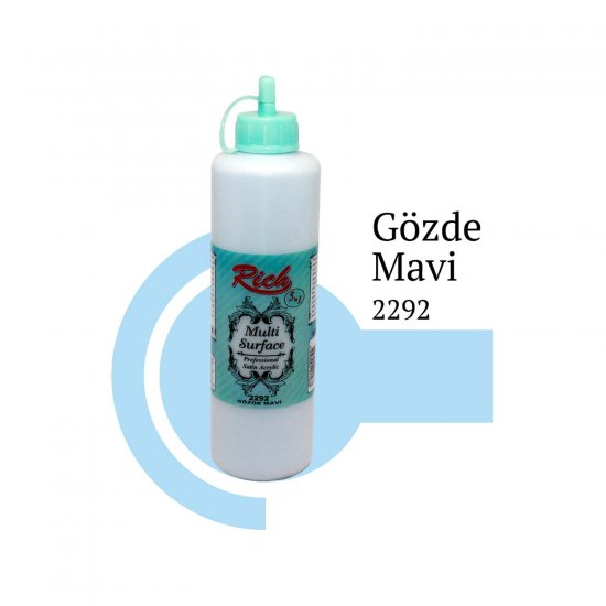 Rich Multi Surface Boya 2292 Gözde Mavi 500 cc
