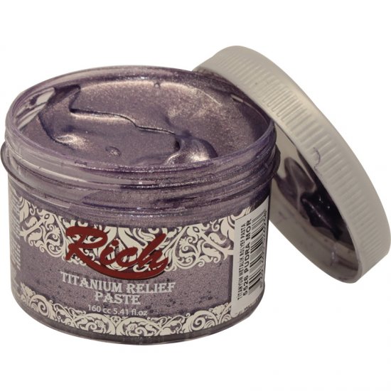 Rich-5526-Pudra-Mor-Titanyum-Metalik-Rölyef-Pasta