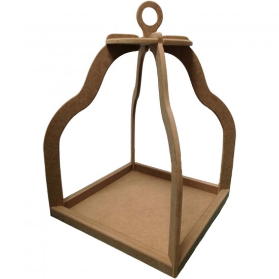 Çiçeklik Dekoratif Askı Aparatlı (Kare Çaycı)-30,5x44x30,5cm