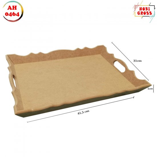 Takım Tepsi Açılı Büyük 41,5x31x5cm