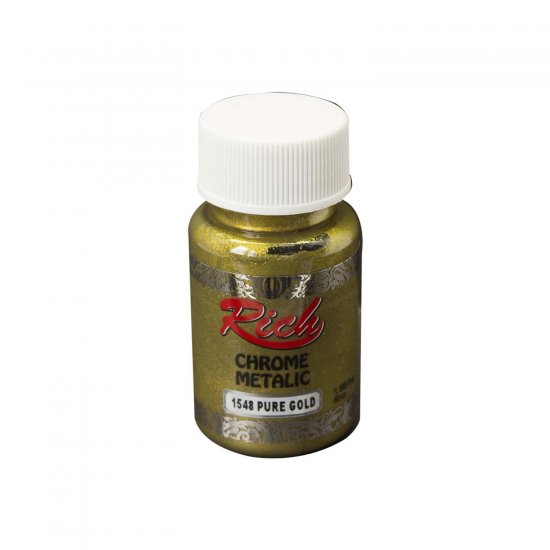 Rich 1548 Pure Gold 50cc Chrome Metalik Boya
