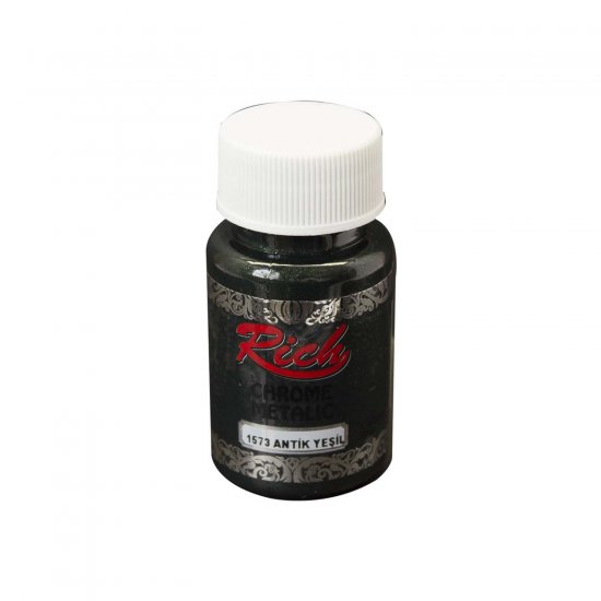 Rich 1573 Antik Yeşil 50cc Chrome Metalik Boya