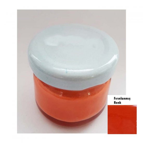 Çini Boyası 70cc Oranj