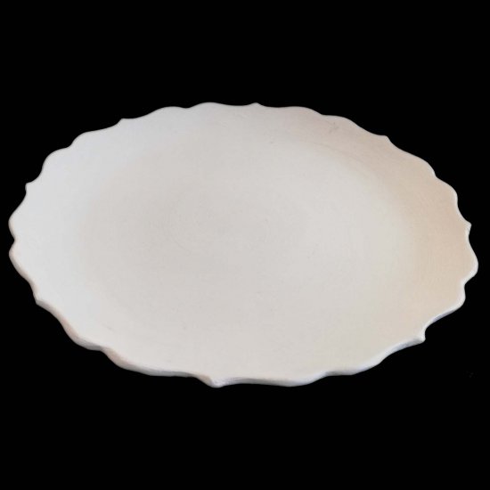 Çini Elhamra Rölyefli Tabak 30cm Mertaban