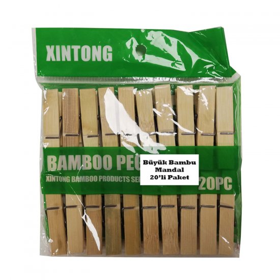Bambu Mandal Büyük 20li Paket