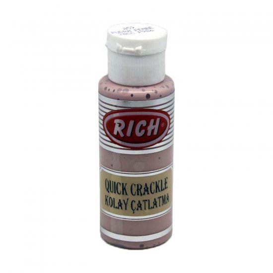 Rich 059 Pudra Pembe 70cc Kolay Çatlatma Quick Crackle