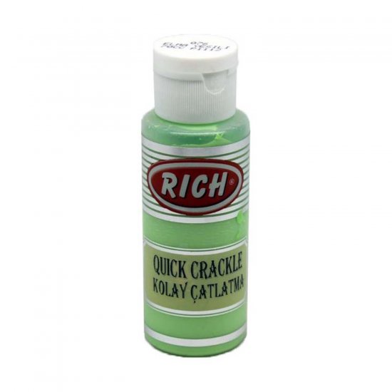 Rich 076 Elma Yeşili 70cc Kolay Çatlatma Quick Crackle