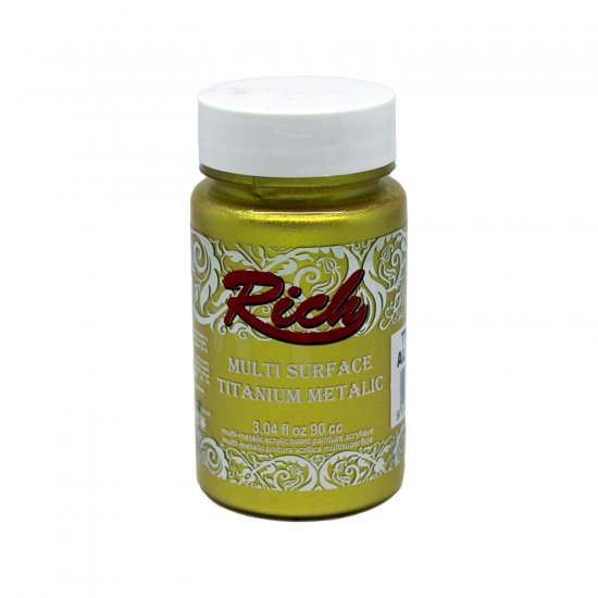 Rich 2520 Altın 90cc Multi Titanyum Metalik Boya