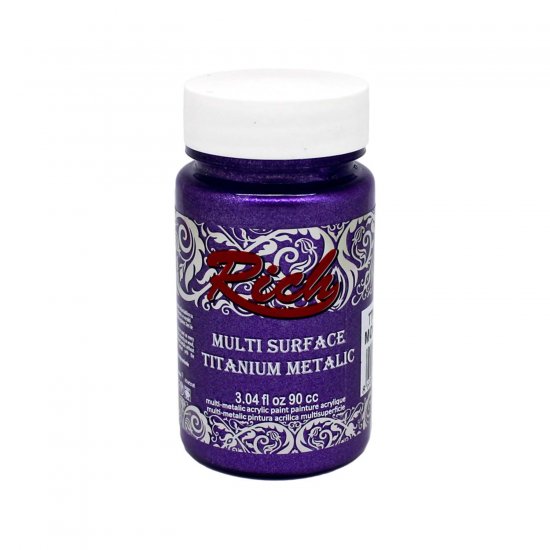 Rich 2558 Mor 90cc Multi Titanyum Metalik Boya