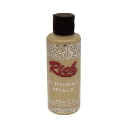 Rich 6512 Soft Gold 120cc Multi Surface Metalik Boya