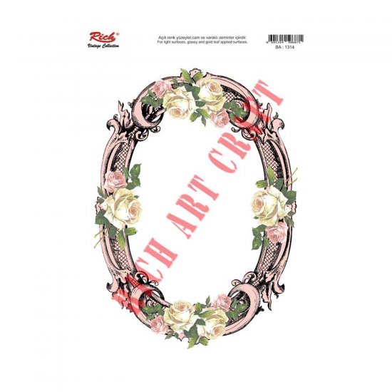 1314 Vintage Kolay Transfer 33x23cm