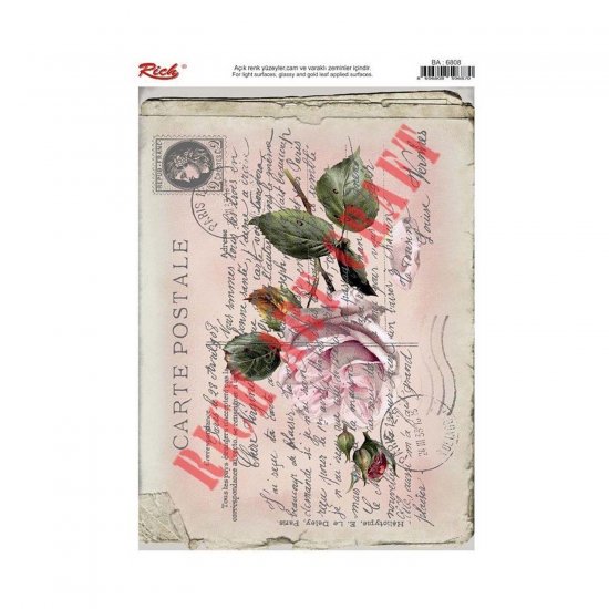 6808 Açık Zemin Kolay Transfer 33x23cm