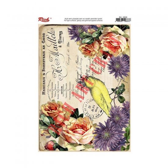 6826 Açık Zemin Kolay Transfer 33x23cm