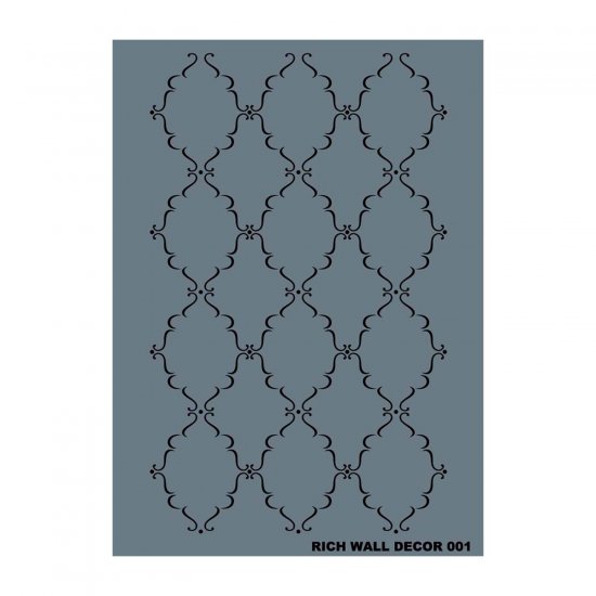 Duvar Stencil 001 50x70 Cm