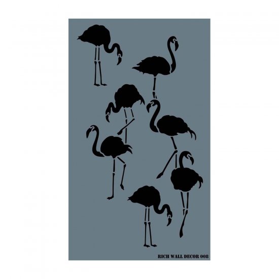 Duvar Stencil 008 50x85 Cm
