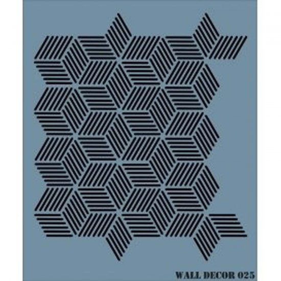Duvar Stencil 025 50x58