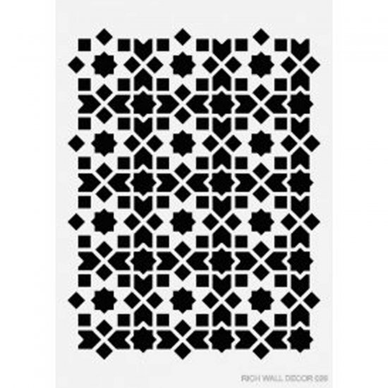 Duvar Stencil 029 50x70