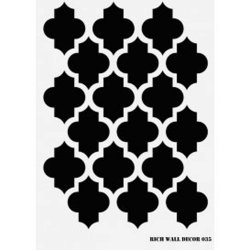 Duvar Stencil 035 50x70