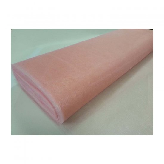 Kristal Tül Açık Pembe  En:150 Cm (Uzunluk Seçimi İçin Resmi Tıklayın)