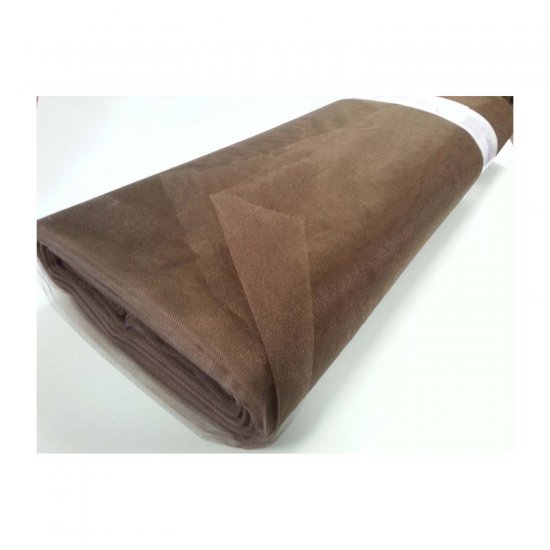 Kristal Tül Kahverengi En:150 Cm (Uzunluk Seçimi İçin Resmi Tıklayın)