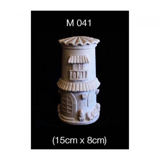 M041 Polyester Masa Süsü-Kiremit Ev Tenteli