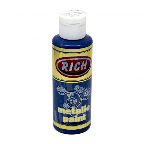 Rich Metalik Boya 120 cc Antik Mavi 0867