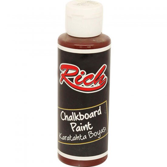 Rich 1636 Koyu Bordo 120cc Kara Tahta Boyası