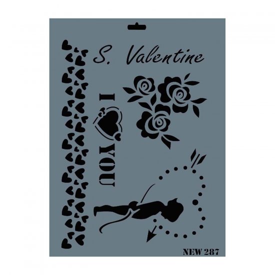 Stencil New 287 Serisi 25x35
