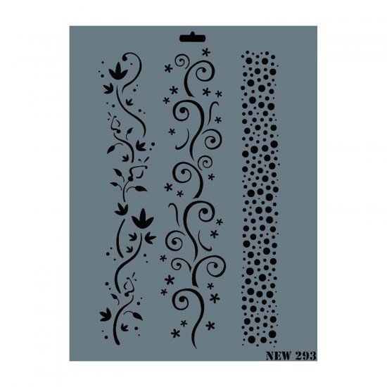 Stencil New 293 Serisi 25x35